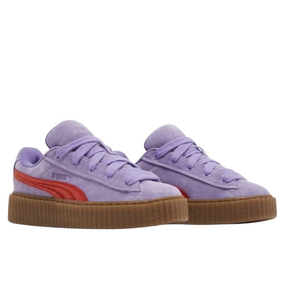 Rihanna Fenty x Puma Creeper Phatty Lavender Red 399332 03 Women's Size 8.5 - Picture 5 of 5